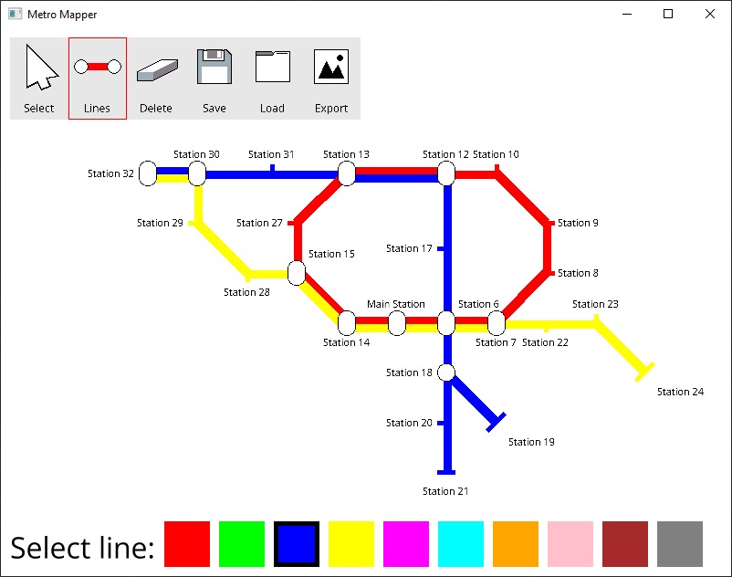 Metro Mapper